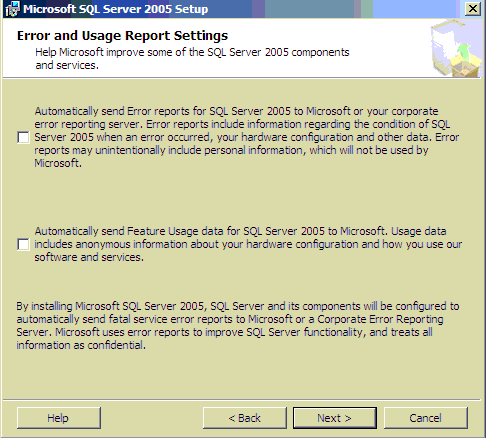 SQL Server 2005 Setup - 8