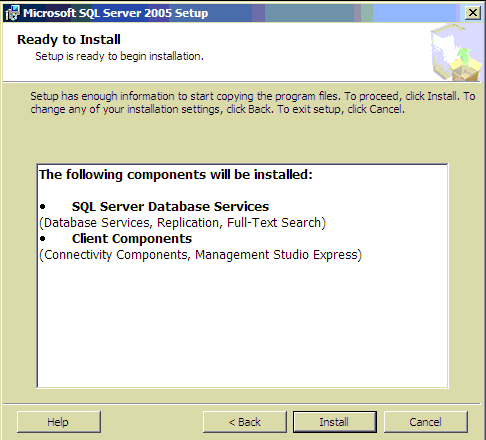 SQL Server 2005 Setup - 9