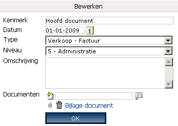 Hoofddocument met bijlagedocument