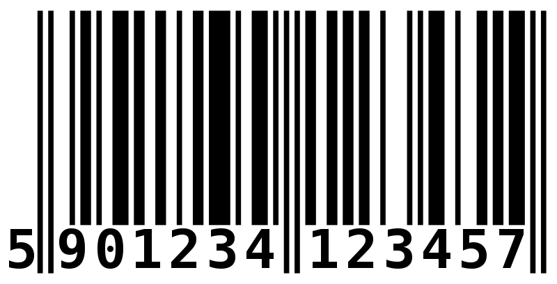 EAN13 code