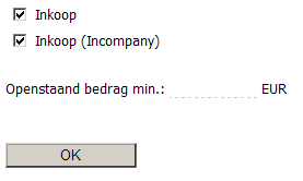 factuurcontrole begin menu